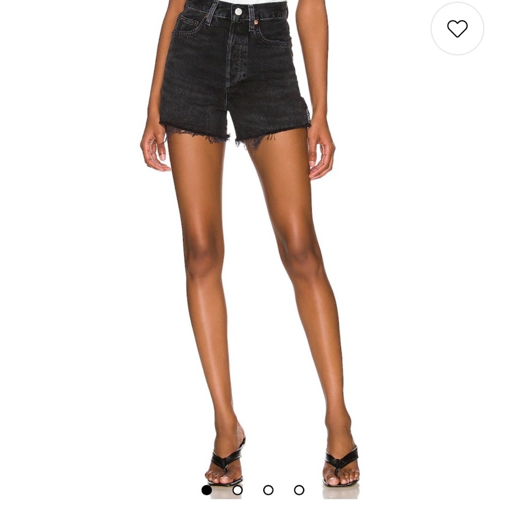 Agolde Dee High Rise Shorts - Picture 6 of 6